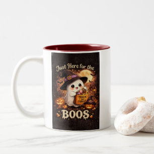 Taza Bicolor Dulce fantasma Halloween 