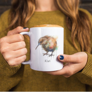 Taza Bicolor Dulce Kiwi, personalizado