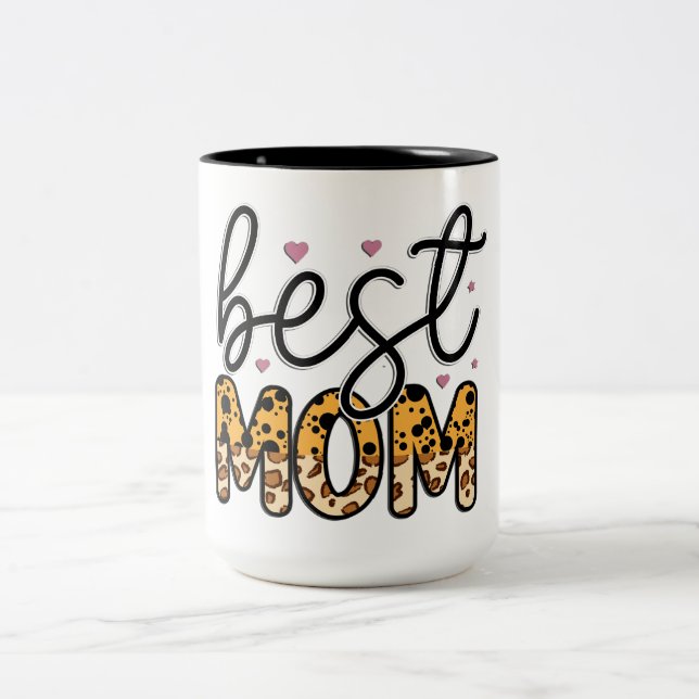 Taza Bicolor Dulce Mejor Mamá  (Centro)