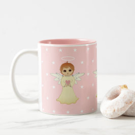 Taza Bicolor Dulces Angelitos