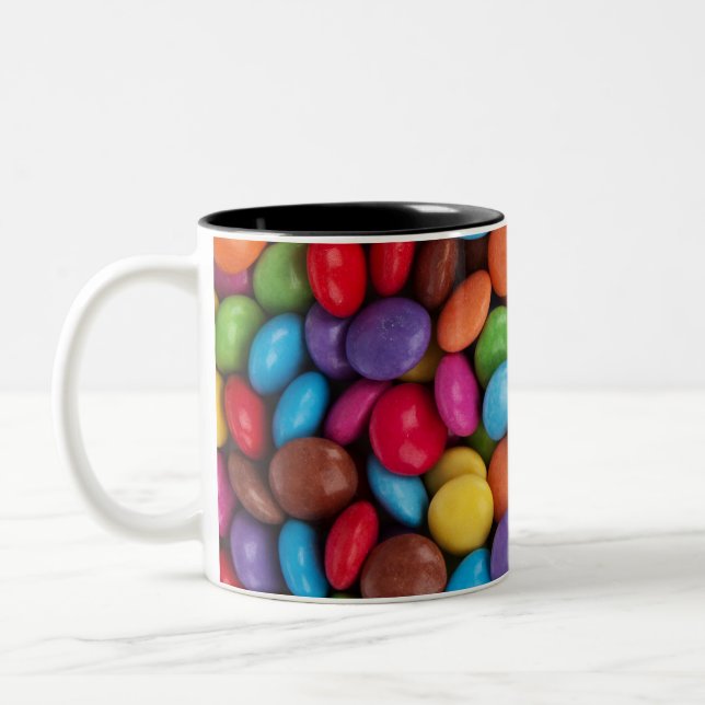 Taza Bicolor Dulces caramelos (Izquierda)