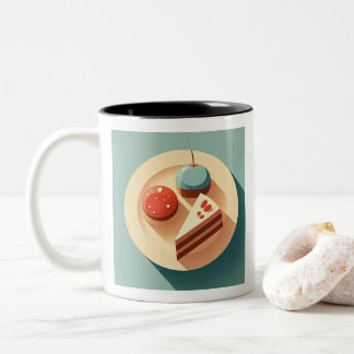 Taza Bicolor Dulces Tentaciones