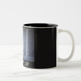 Taza Bicolor Dump Trump Lincoln cita a Mug