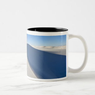 Taza Bicolor Dunas de arena en el Monumento Nacional White Sand