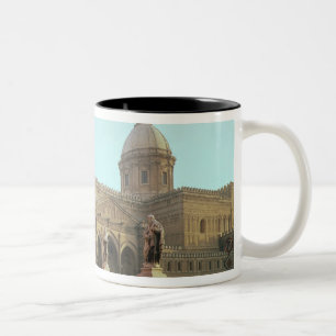 Taza Bicolor Duomo del EL, fundado por Gualterio, arzobispo de