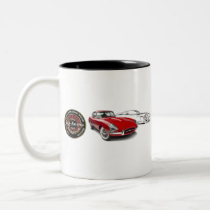 Taza Bicolor E-Tipo de los Punta-amantes