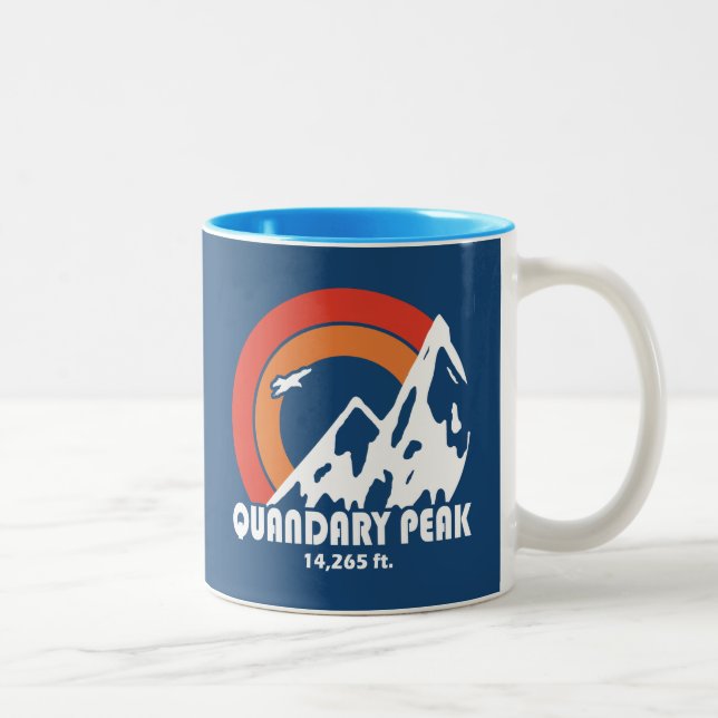 Taza Bicolor Eagle Sun Quandary Peak (Derecha)