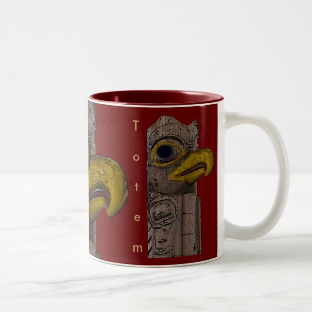 Taza Bicolor EAGLE TOTEM Collection (Derecha)