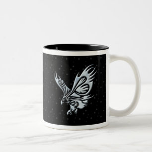 Taza Bicolor Eagle tribal