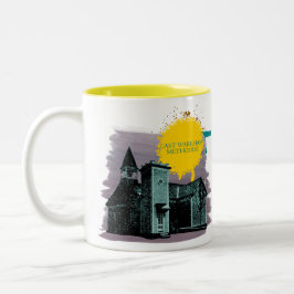 Taza Bicolor East Wareham Methodist Mug