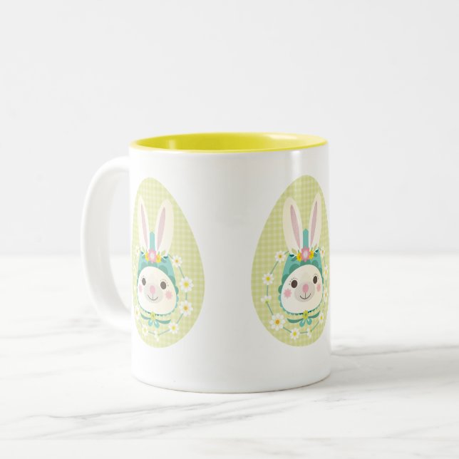 Taza Bicolor Easter Bunny Mug (Anverso izquierdo)