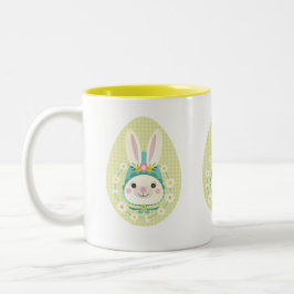 Taza Bicolor Easter Bunny Mug