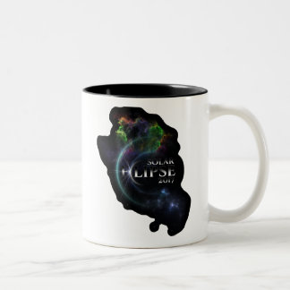 Taza Bicolor Eclipse solar 2017
