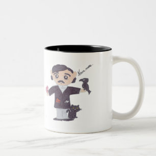 Taza Bicolor Edgar Allan Poe