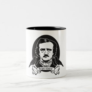 Taza Bicolor Edgar Allan Poe