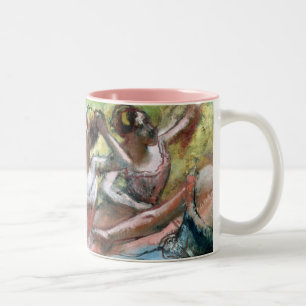 Taza Bicolor Edgar Degas el   cuatro bailarinas en la etapa