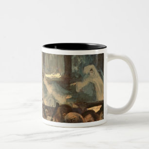 Taza Bicolor Edgar Degas el   la escena del ballet, la ópera d