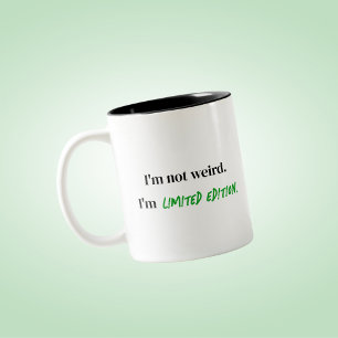 Taza Bicolor Edición limitada rara Graciosa de Sarcastic Mug Gi