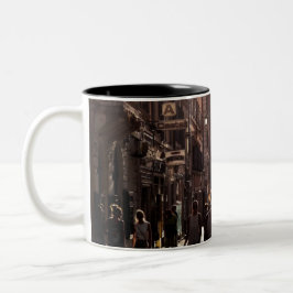 Taza Bicolor Edificios de Nápoles