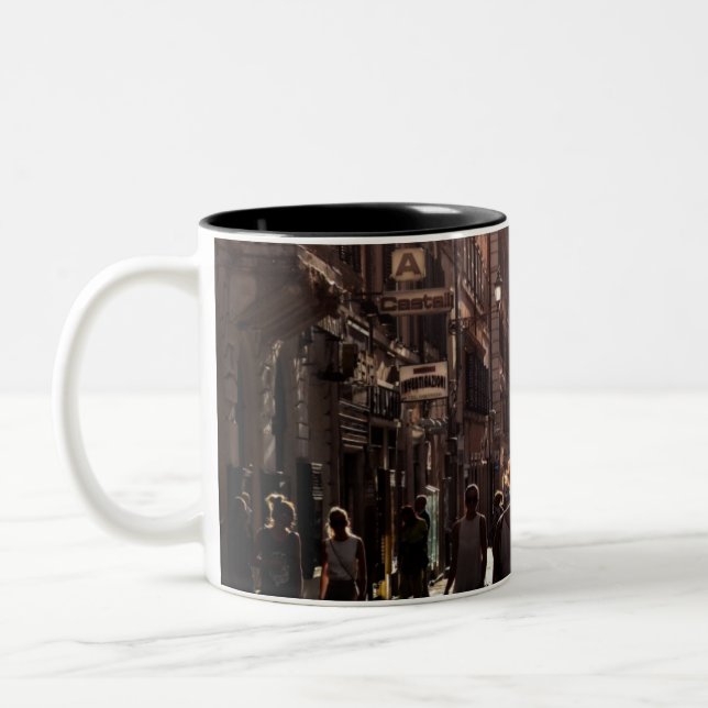 Taza Bicolor Edificios de Nápoles (Izquierda)