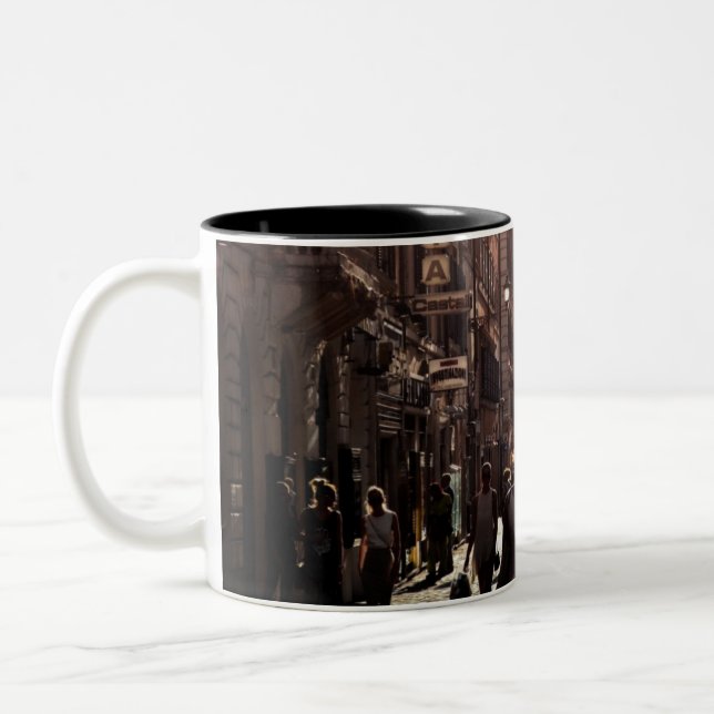 Taza Bicolor Edificios de Nápoles (Nápoles) (Izquierda)
