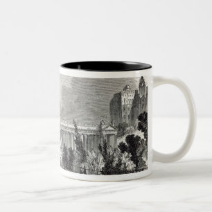 Taza Bicolor Edimburgo: Institución y Scott reales
