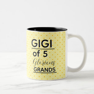 Taza Bicolor ¡Edita el número! Haz que sea tu propia abuela esp