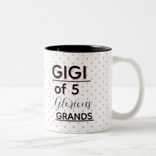 Taza Bicolor ¡Edita el número! Haz que sea tu propia abuela esp