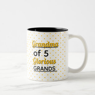 Taza Bicolor ¡Edita el número! Hazlo tu propia abuela especial