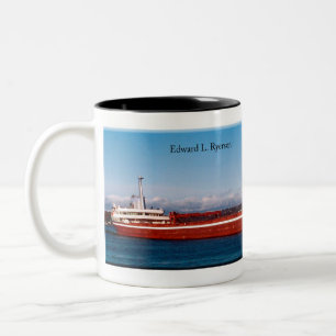 Taza Bicolor Edward L. Mugre de foto completa de Ryerson