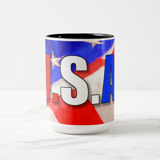 TAZA BICOLOR EE.UU. (Centro)