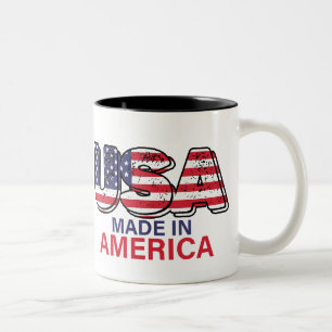 TAZA BICOLOR EE.UU.