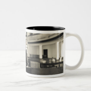 Taza Bicolor EE. UU., Alabama, Monroeville. Hogar de escritores