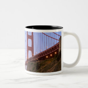 Taza Bicolor EE. UU., California, San Francisco. Golden Gate 3