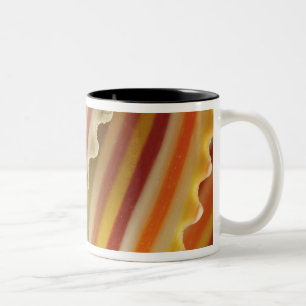 Taza Bicolor  EE.UU. Cierre de los fideos secos de pasta arco i