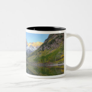 Taza Bicolor EE.UU., Colorado, Maroon Bells-SnowMass