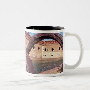 Taza Bicolor EE. UU., FL, Florida Keys, Fort Jefferson, 1846,