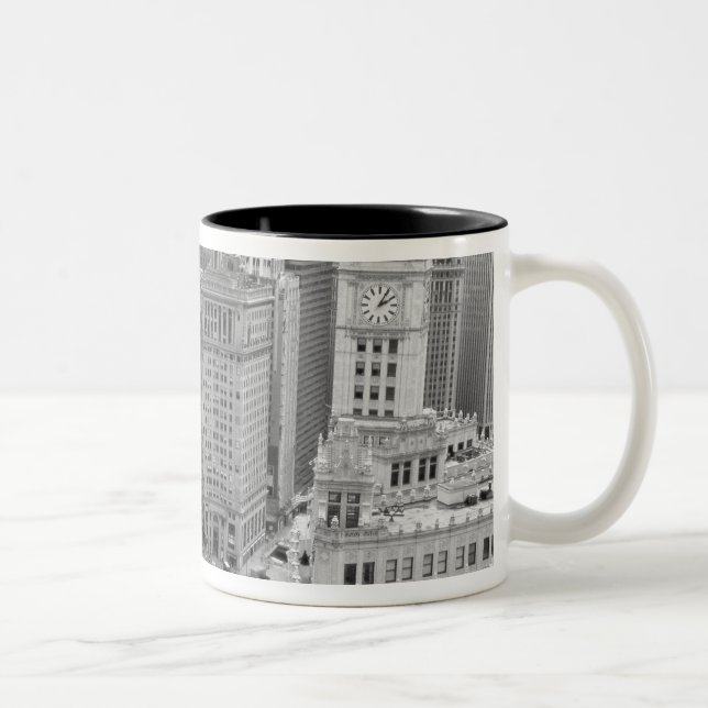 Taza Bicolor EE.UU., IL, Chicago, Loop from Hotel (Derecha)