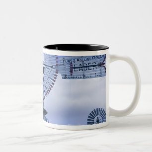 Taza Bicolor EE. UU., Indiana, Kendallville: Mitad, América 2