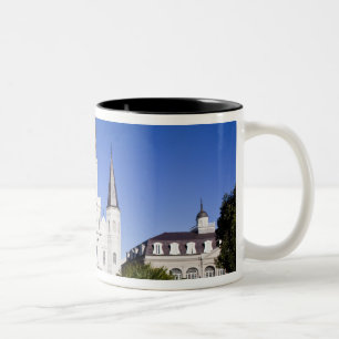 Taza Bicolor EE.UU., Louisiana, Nueva Orleans. Barrio francés,