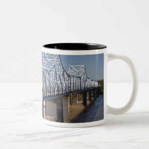 Taza Bicolor EE. UU., Mississippi, Vicksburg. Carretera I-20