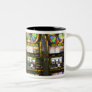 Taza Bicolor EE. UU., Nevada, Las Vegas. McCarran Internacional