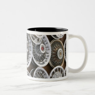 Taza Bicolor EE. UU., Nuevo México, Prewitt: tapacubos de autom