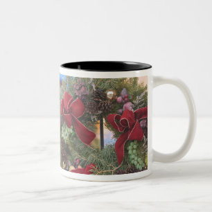 Taza Bicolor EE. UU., Nuevo México, Santa Fe: Canyon Road Galer