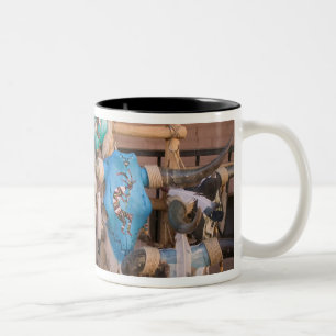 Taza Bicolor EE. UU., Nuevo México, Santa Fe: Centro de Santa F