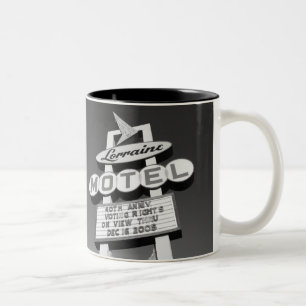 Taza Bicolor EE. UU., Tennessee, Memphis,Derechos Civiles Nacio