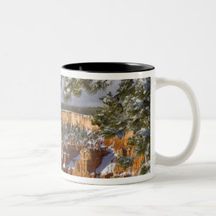 Taza Bicolor EE. UU., Utah, Parque Nacional Bryce Canyon. Amane