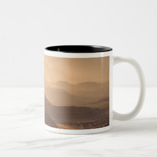 Taza Bicolor EE.UU.; Utah; Parque Nacional Canyonlands. Vista d