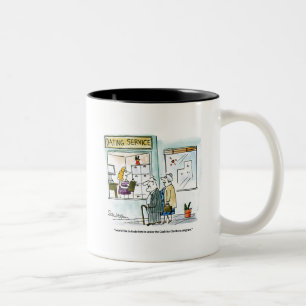 Taza Bicolor Efectivo para los payasos