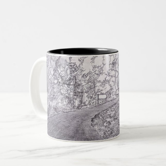 Taza Bicolor Efecto protegido (Anverso izquierdo)